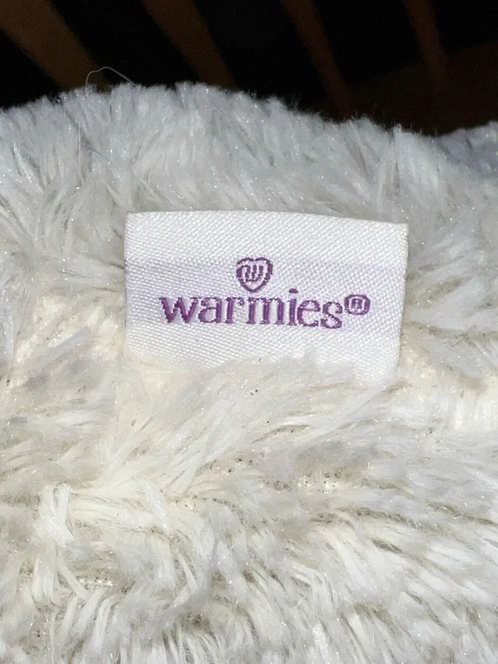 Warmies Microwavable Plush Black White Cow Bull 13